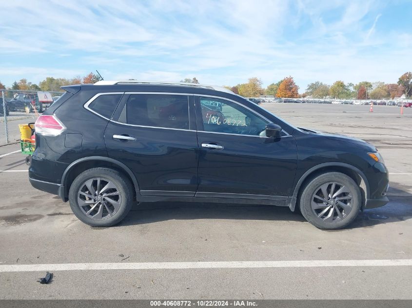 2016 Nissan Rogue Sl VIN: 5N1AT2MV7GC870670 Lot: 40608772