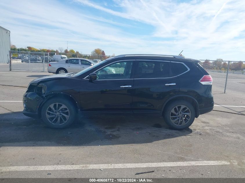 2016 Nissan Rogue Sl VIN: 5N1AT2MV7GC870670 Lot: 40608772