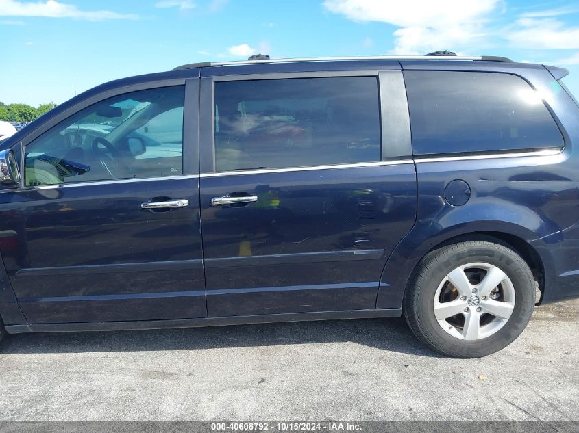 2010 Volkswagen Routan Sel Premium VIN: 2V4RW6DX9AR296181 Lot: 40608792