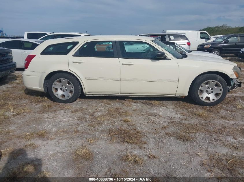 2005 Dodge Magnum Se VIN: 2D4FV48T25H578723 Lot: 40608796