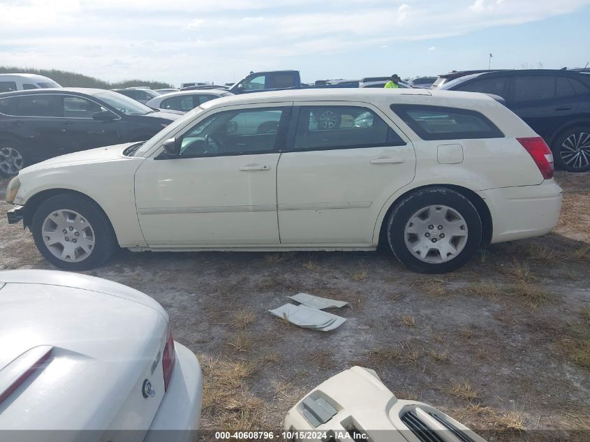 2005 Dodge Magnum Se VIN: 2D4FV48T25H578723 Lot: 40608796