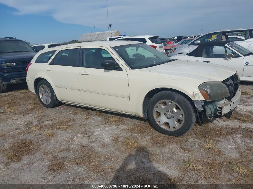 2005 Dodge Magnum Se VIN: 2D4FV48T25H578723 Lot: 40608796