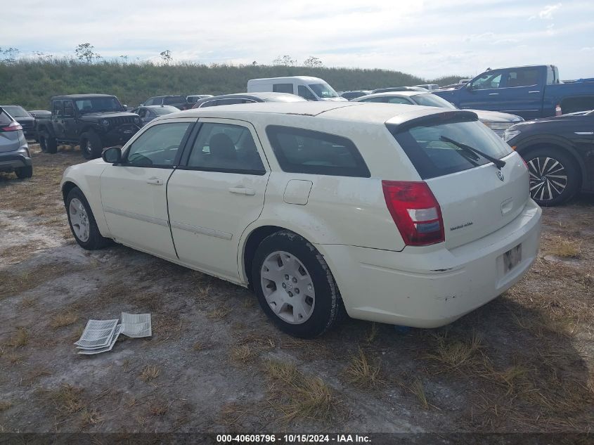 2005 Dodge Magnum Se VIN: 2D4FV48T25H578723 Lot: 40608796