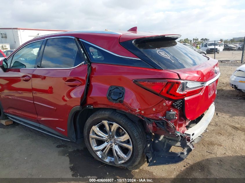 2019 Lexus Rx 450H VIN: 2T2BGMCA9KC038184 Lot: 40608807