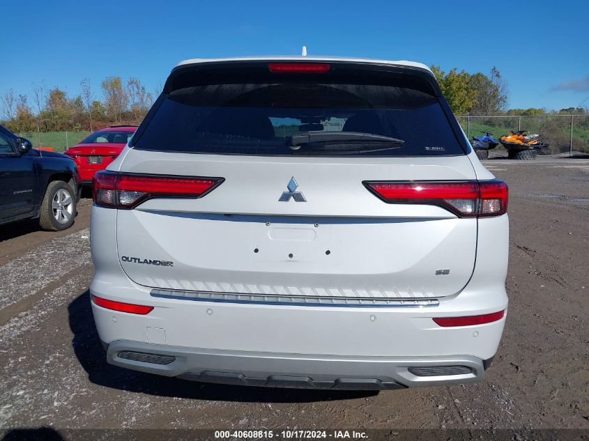 2023 Mitsubishi Outlander Se/Se Black Edition/Se Te VIN: JA4J4UA86PZ052639 Lot: 40608815