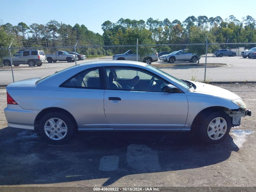 2005 Honda Civic Vp VIN: 1HGEM22115L020910 Lot: 40608822