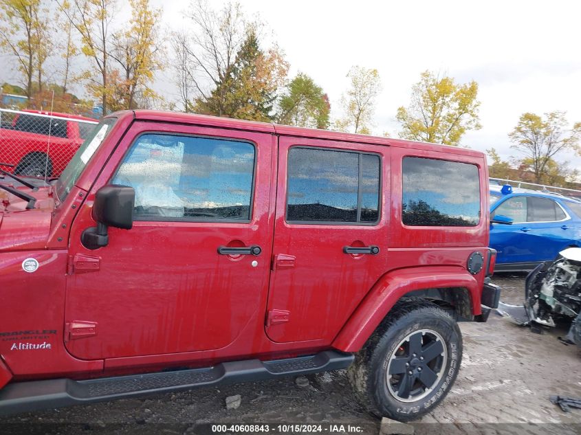 2012 Jeep Wrangler Unlimited Sahara VIN: 1C4BJWEG6CL284090 Lot: 40608843