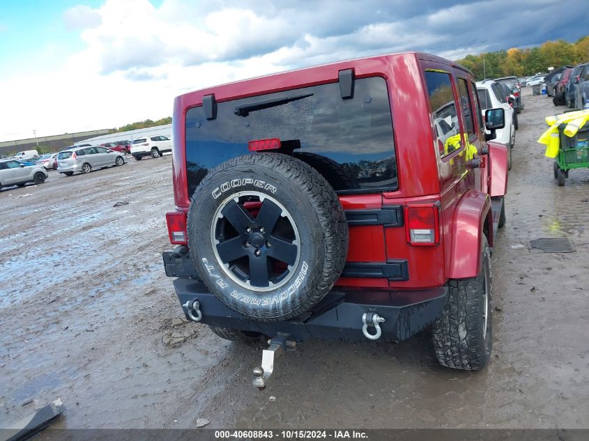 2012 Jeep Wrangler Unlimited Sahara VIN: 1C4BJWEG6CL284090 Lot: 40608843