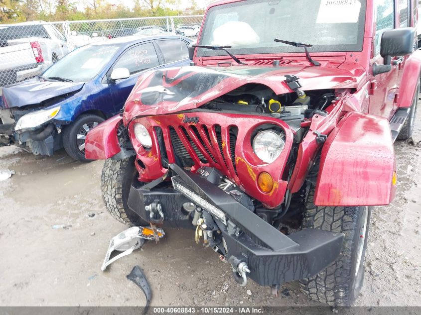 2012 Jeep Wrangler Unlimited Sahara VIN: 1C4BJWEG6CL284090 Lot: 40608843