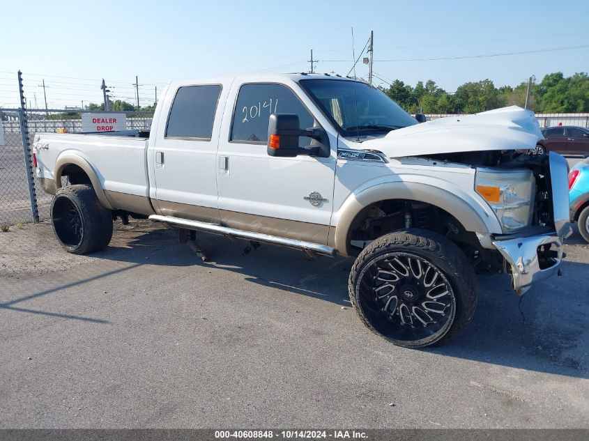2012 Ford F-250 Lariat VIN: 1FT7W2BT8CEA59837 Lot: 40608848