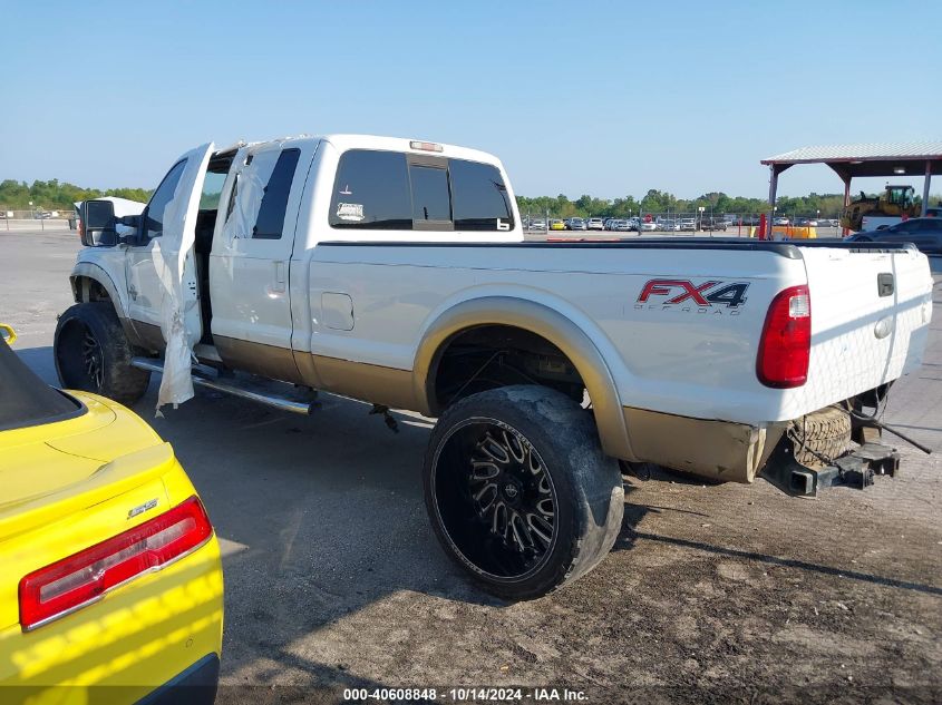 2012 Ford F-250 Lariat VIN: 1FT7W2BT8CEA59837 Lot: 40608848