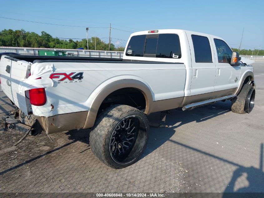 2012 Ford F-250 Lariat VIN: 1FT7W2BT8CEA59837 Lot: 40608848