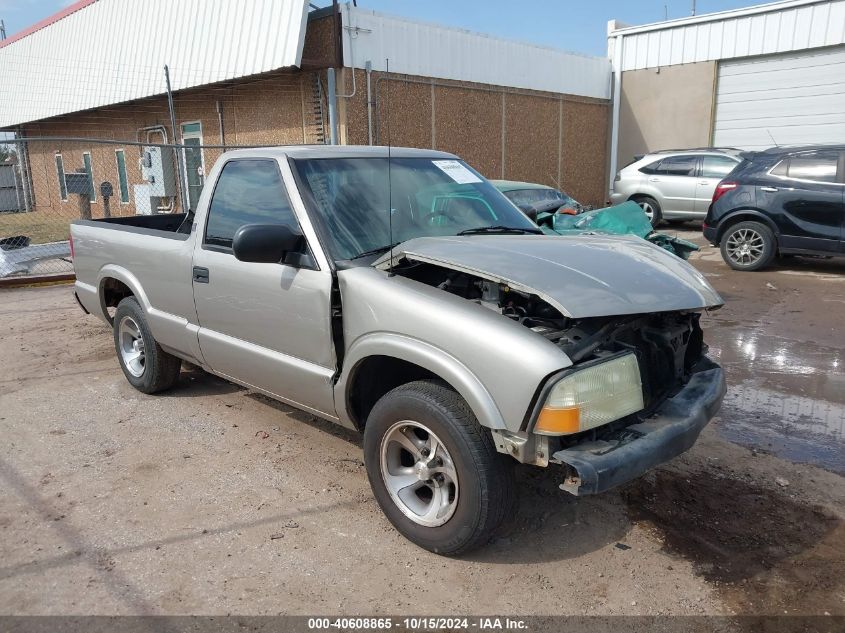 2002 GMC Sonoma Sl VIN: 1GTCS145828130891 Lot: 40608865