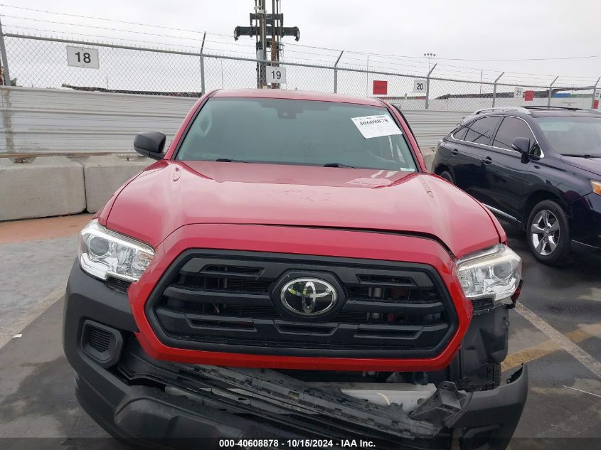 2018 Toyota Tacoma Sr VIN: 5TFRX5GN0JX130385 Lot: 40608878