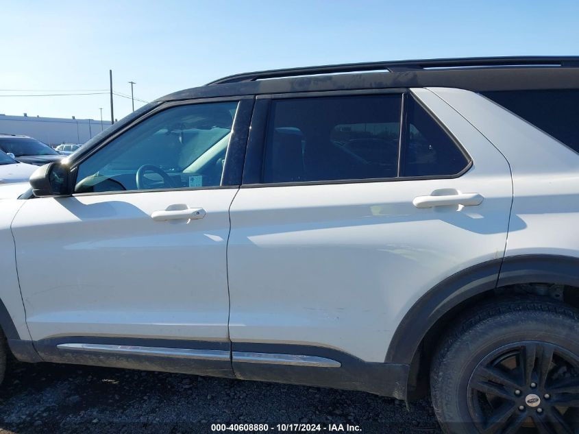 2021 Ford Explorer Xlt VIN: 1FMSK8DH1MGA58435 Lot: 40608880