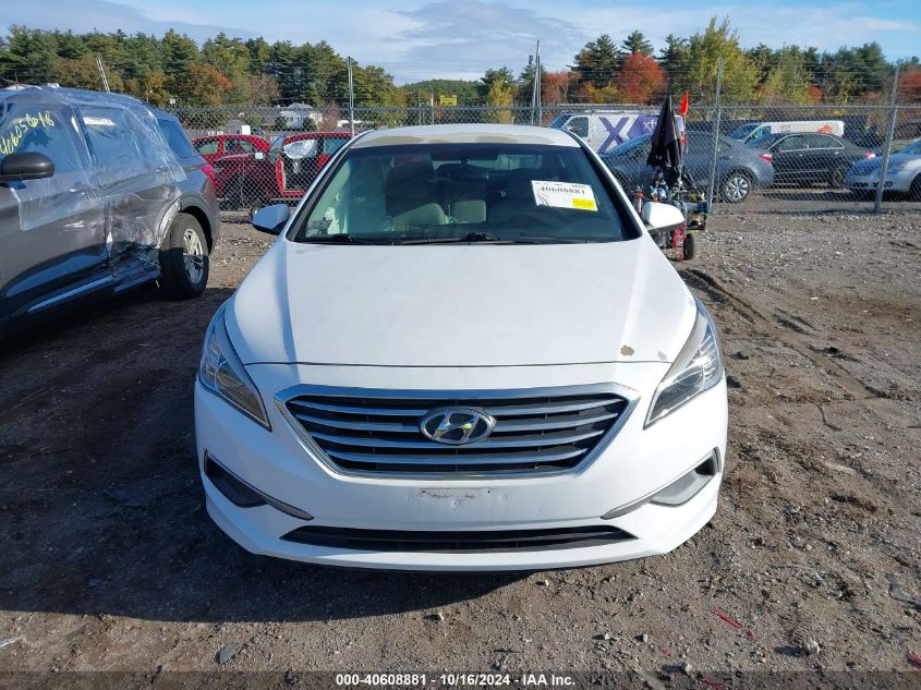 2016 Hyundai Sonata Se VIN: 5NPE24AF4GH287513 Lot: 40608881