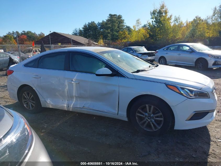 2016 Hyundai Sonata Se VIN: 5NPE24AF4GH287513 Lot: 40608881