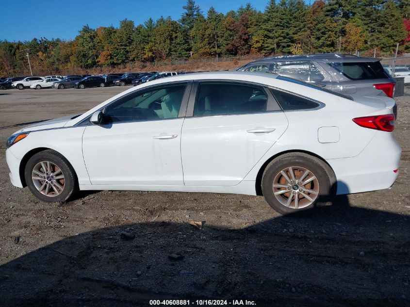 2016 Hyundai Sonata Se VIN: 5NPE24AF4GH287513 Lot: 40608881