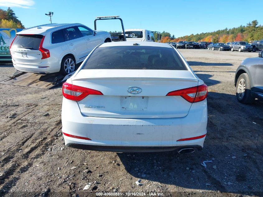 2016 Hyundai Sonata Se VIN: 5NPE24AF4GH287513 Lot: 40608881