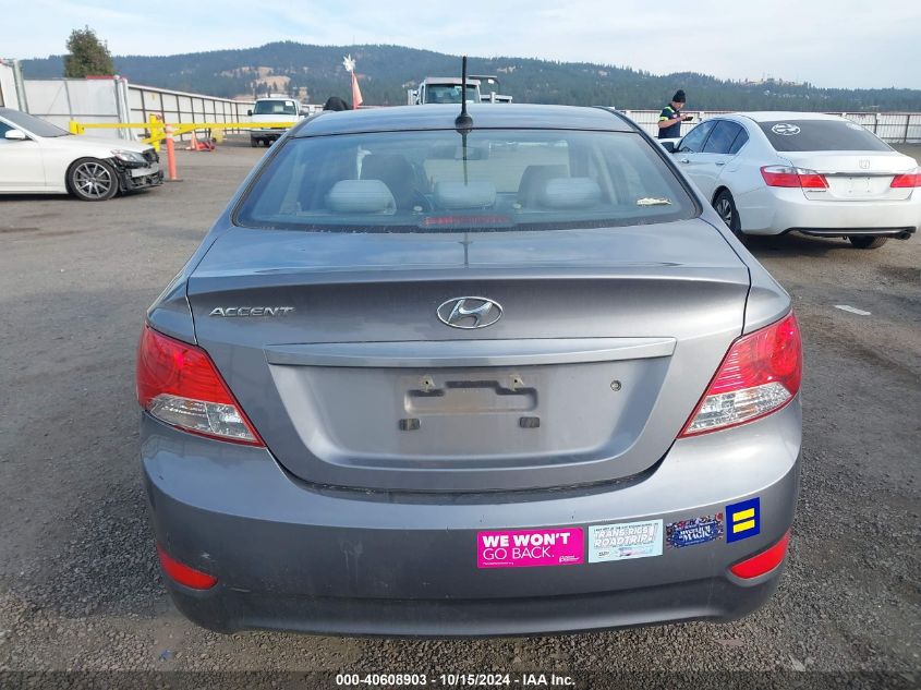 2014 Hyundai Accent Gls VIN: KMHCT4AE8EU712418 Lot: 40608903