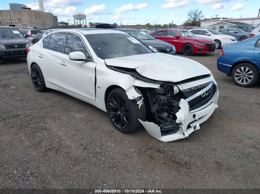 2017 Infiniti Q50 3.0T Sport VIN: JN1EV7AR1HM836985 Lot: 40608910