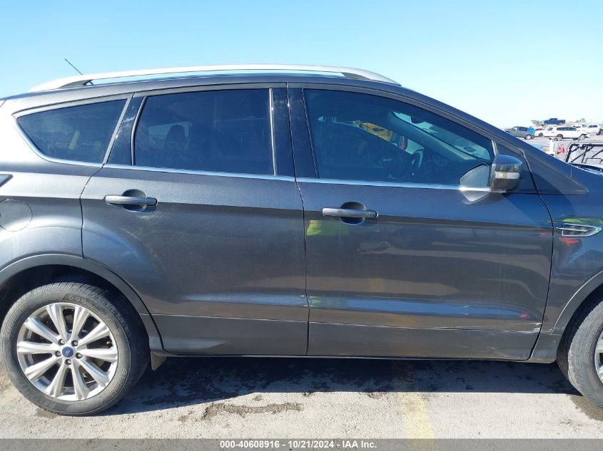 2017 Ford Escape Titanium VIN: 1FMCU0JD9HUA32108 Lot: 40608916