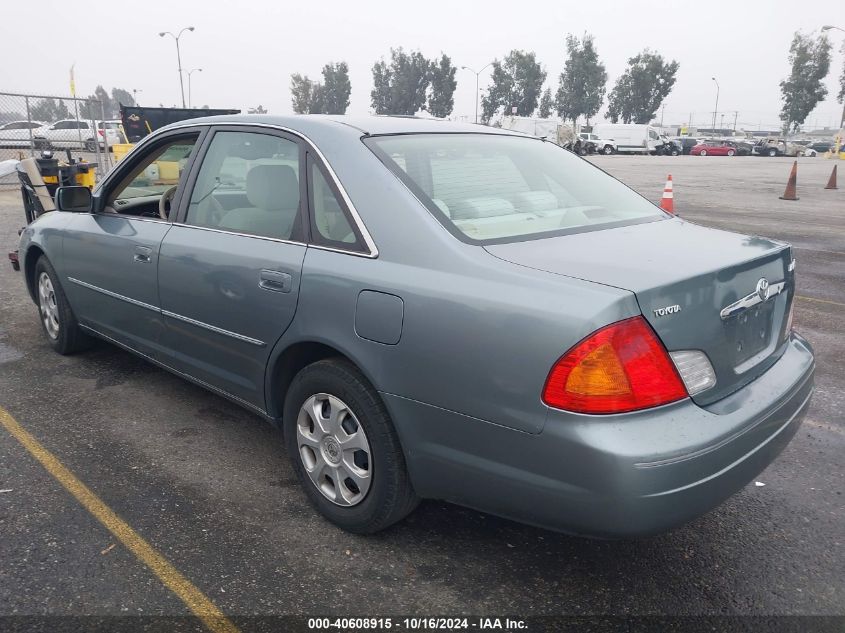 2001 Toyota Avalon Xl VIN: 4T1BF28B31U179648 Lot: 40608915