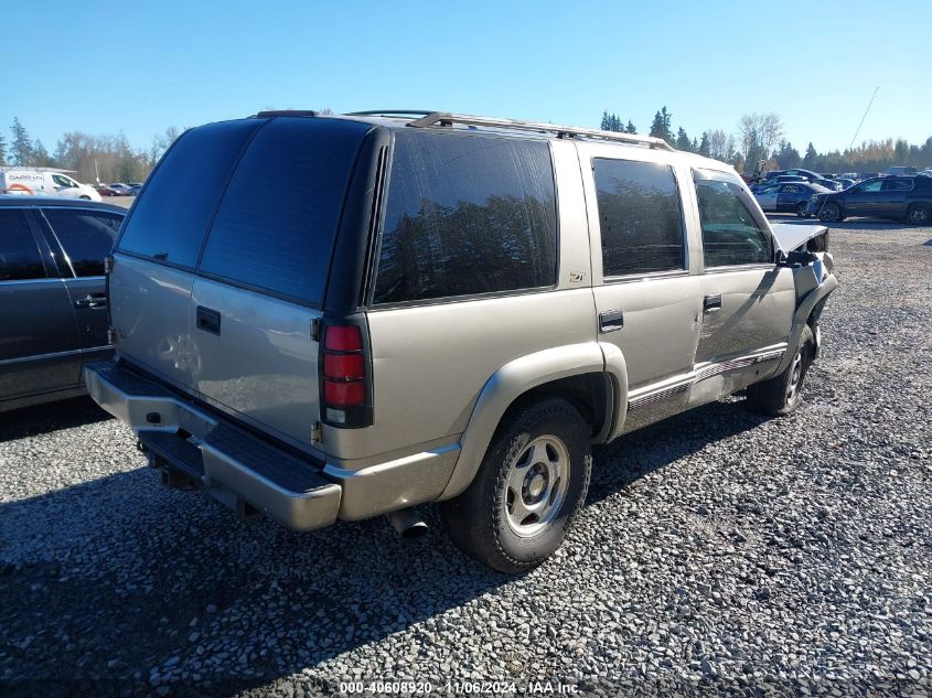 2000 Chevrolet Tahoe Z71 VIN: 1GNEK13R3YR187393 Lot: 40608920