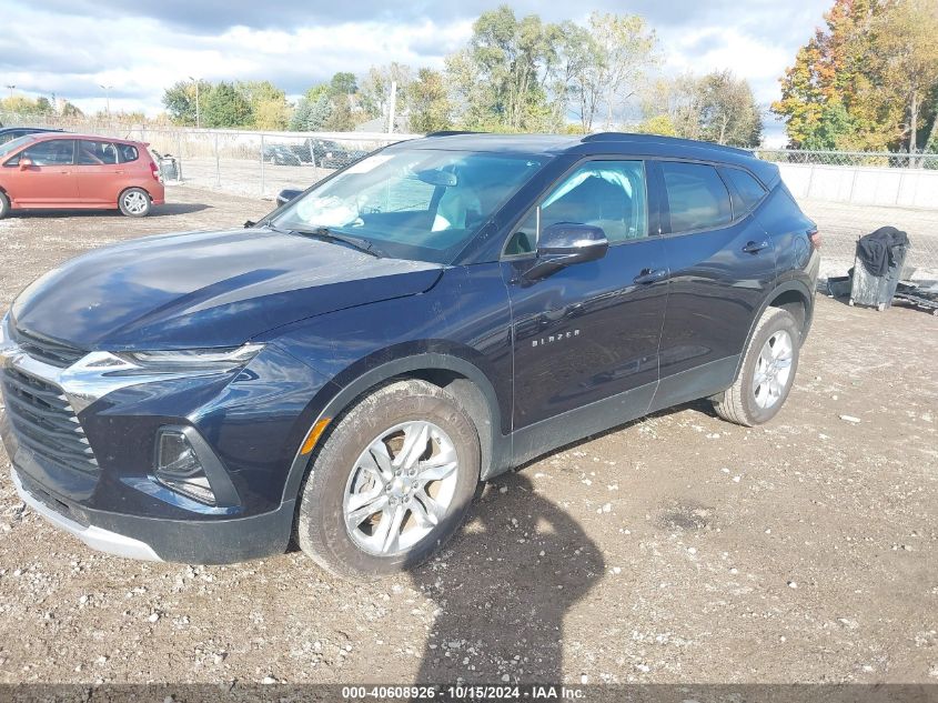 2020 Chevrolet Blazer Fwd 2Lt VIN: 3GNKBCR48LS667980 Lot: 40608926