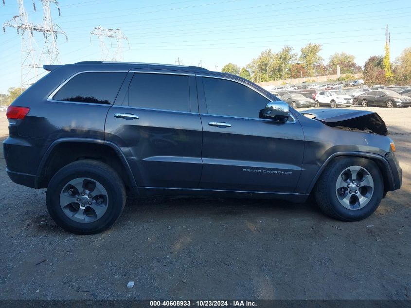 2015 Jeep Grand Cherokee Overland VIN: 1C4RJFCG4FC717301 Lot: 40608933