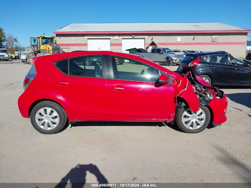 2012 Toyota Prius C One VIN: JTDKDTB36C1510549 Lot: 40608971