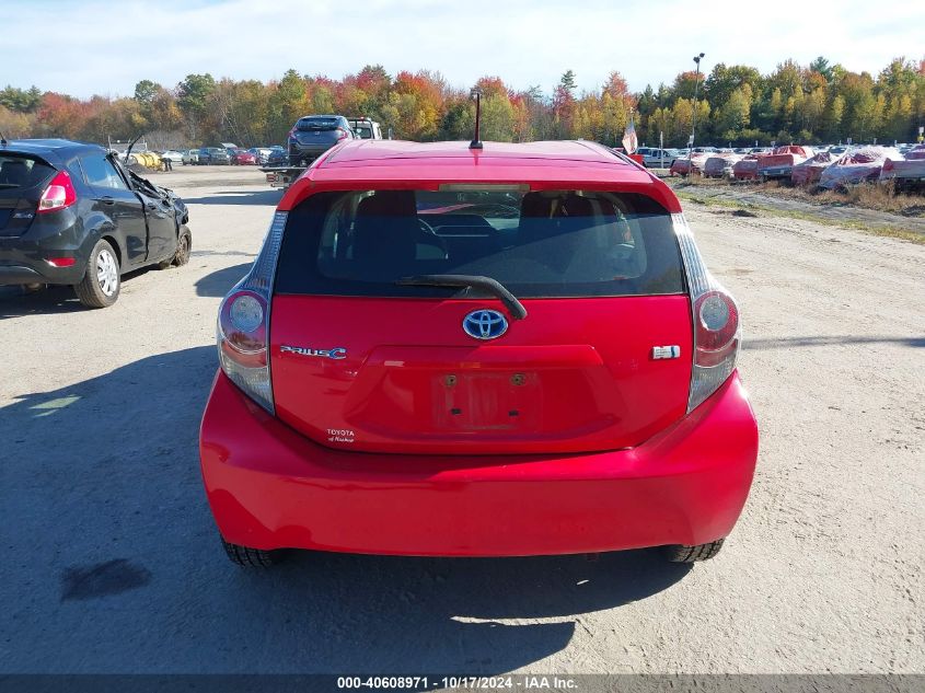 2012 Toyota Prius C One VIN: JTDKDTB36C1510549 Lot: 40608971