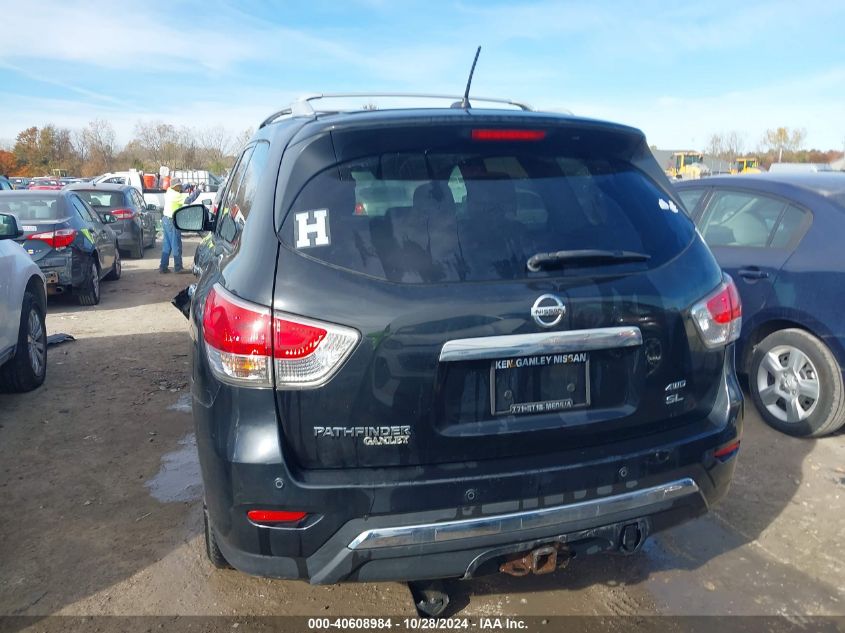 2015 Nissan Pathfinder Sl VIN: 5N1AR2MM1FC644614 Lot: 40608984