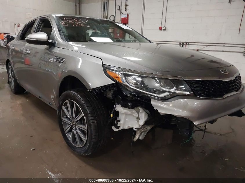 2019 Kia Optima Ex VIN: 5XXGU4L17KG311618 Lot: 40608986