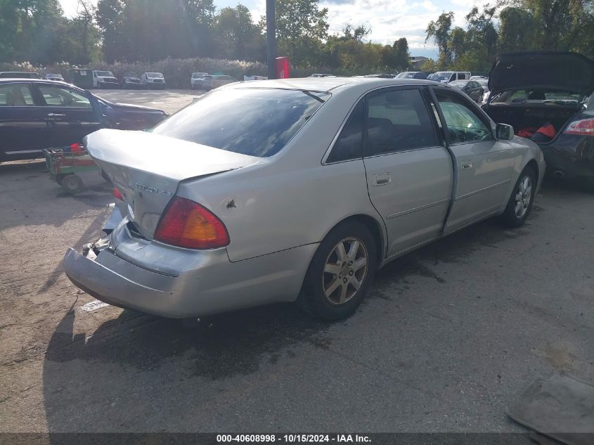 2001 Toyota Avalon Xls VIN: 4T1BF28B21U181990 Lot: 40608998