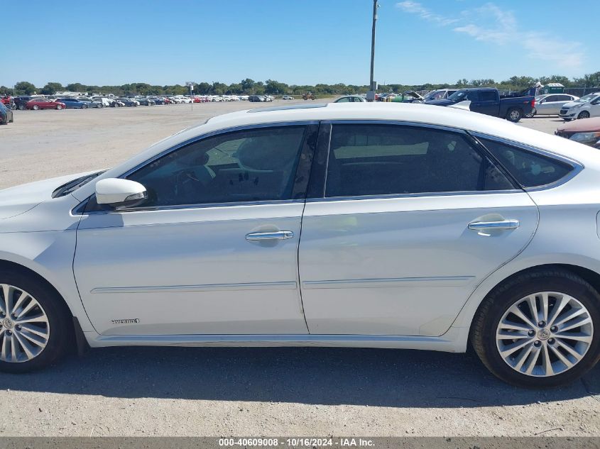 2013 Toyota Avalon Hybrid Limited VIN: 4T1BD1EB5DU009610 Lot: 40609008