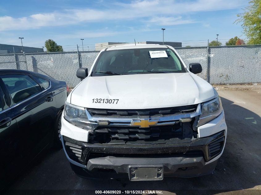 2021 Chevrolet Colorado 4Wd Long Box Wt VIN: 1GCHTBEN7M1101675 Lot: 40609020