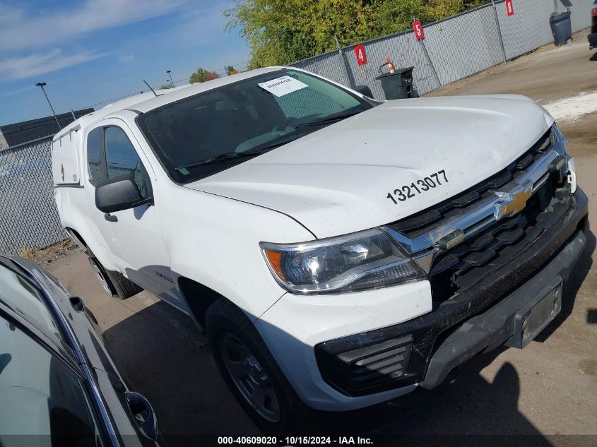 2021 Chevrolet Colorado 4Wd Long Box Wt VIN: 1GCHTBEN7M1101675 Lot: 40609020