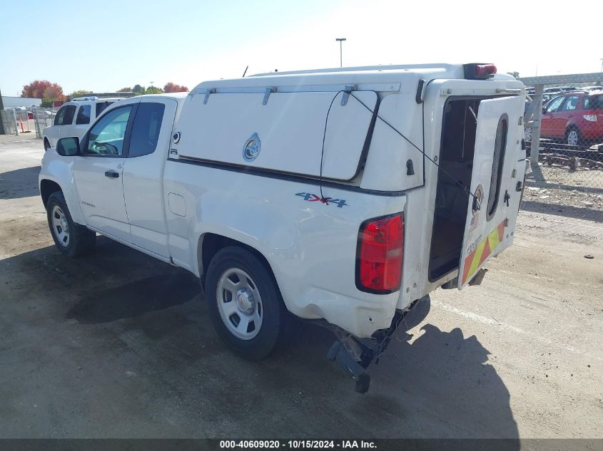 2021 Chevrolet Colorado 4Wd Long Box Wt VIN: 1GCHTBEN7M1101675 Lot: 40609020