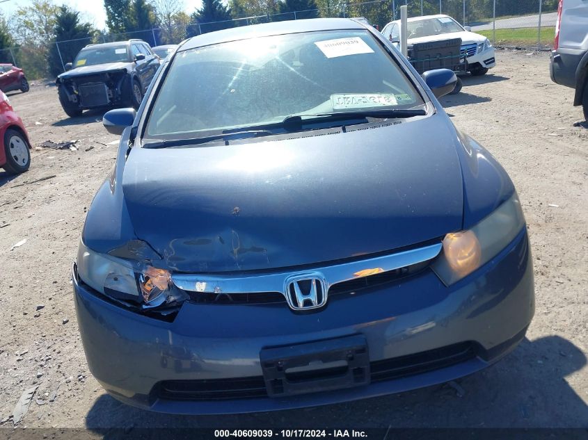 2008 Honda Civic Hybrid Hybrid VIN: JHMFA36228S018919 Lot: 40609039