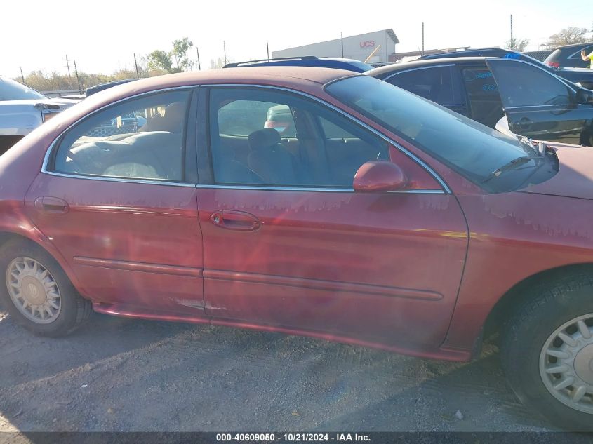 1997 Mercury Sable Gs VIN: 1MELM50U9VA632156 Lot: 40609050