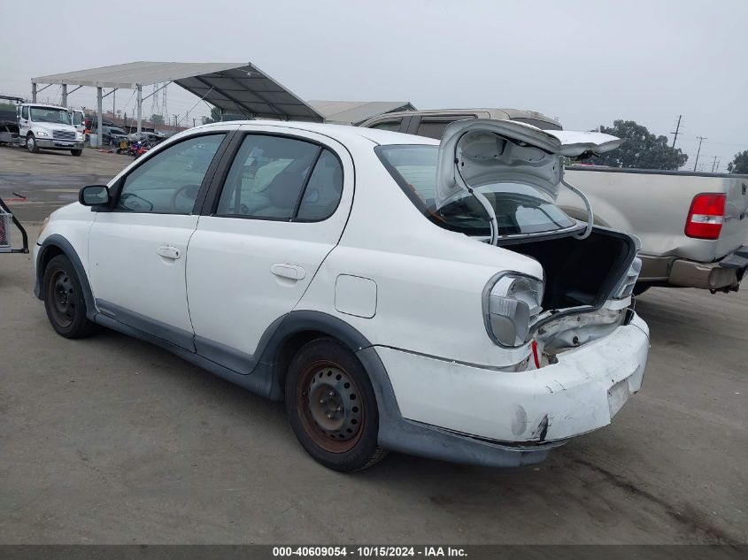 2001 Toyota Echo VIN: JTDBT123310126979 Lot: 40609054