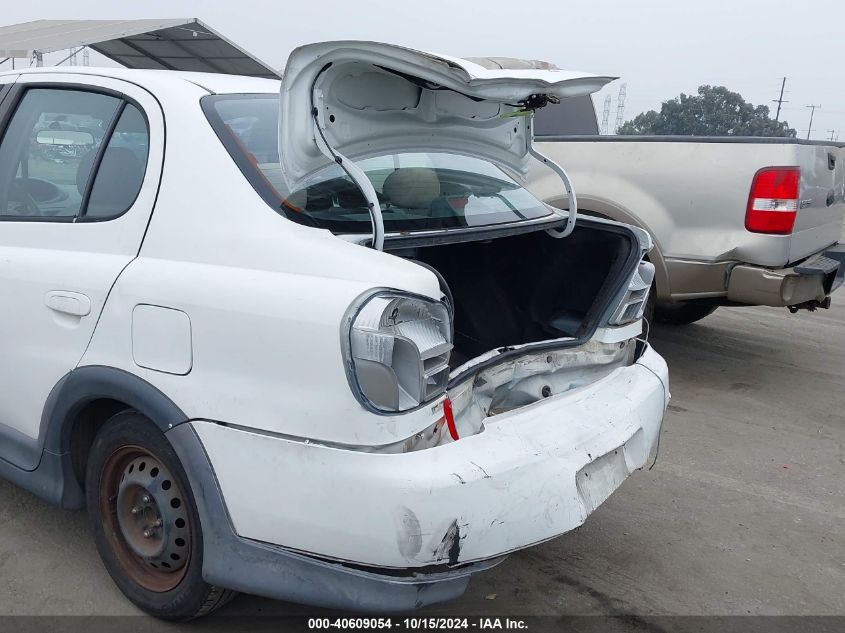 2001 Toyota Echo VIN: JTDBT123310126979 Lot: 40609054