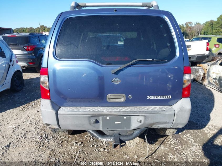 2000 Nissan Xterra Se/Xe VIN: 5N1ED28Y8YC514135 Lot: 40609058