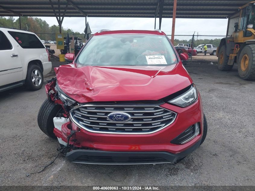 2020 Ford Edge Sel VIN: 2FMPK3J96LBB44433 Lot: 40609063