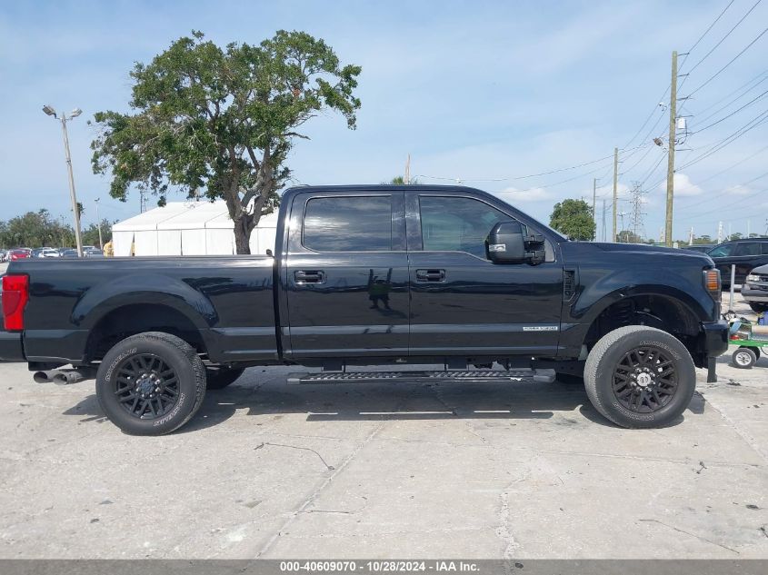 2021 Ford F-250 Lariat VIN: 1FT8W2BT4MEC25003 Lot: 40609070