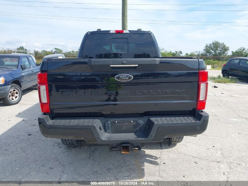 2021 Ford F-250 Lariat VIN: 1FT8W2BT4MEC25003 Lot: 40609070