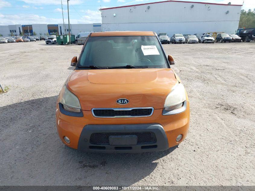 2011 Kia Soul + VIN: KNDJT2A27B7227347 Lot: 40609083