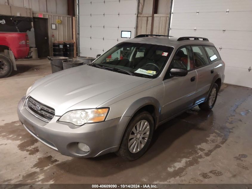 2007 Subaru Outback 2.5I Basic VIN: 4S4BP61C477318815 Lot: 40609090