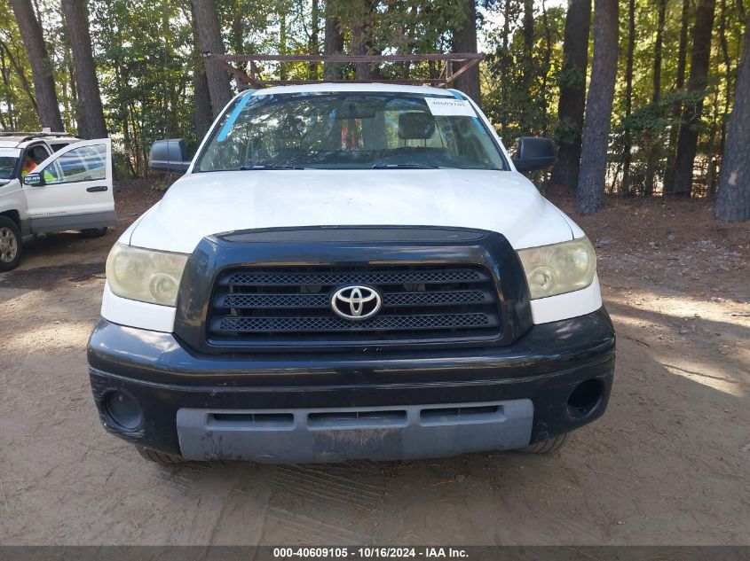 2007 Toyota Tundra Base V6 VIN: 5TFLU52137X001813 Lot: 40609105